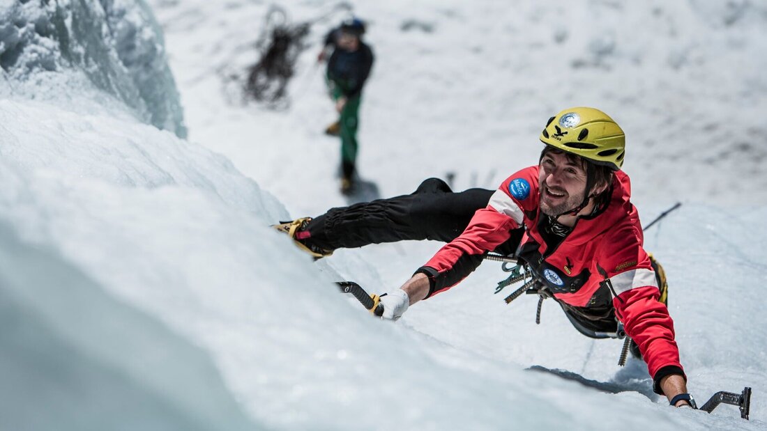 Eisklettern im Ahrntal